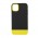 Чехол для iPhone 11 Bichromatic black / yellow