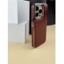 Чехол для iPhone 14 Plus Puloka leather Lux brown