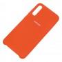 Чехол для Samsung Galaxy A70 (A705) Silky Soft Touch ярко-оранжевый