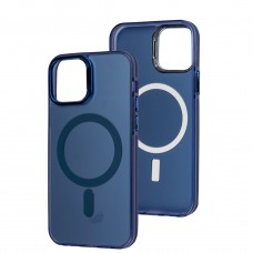 Чохол для iPhone 12 / 12 Pro IMD Colors MagSafe blue