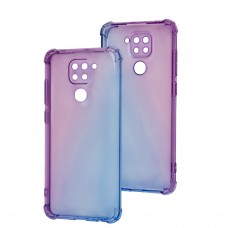 Чехол для Xiaomi Redmi Note 9 Wave Shine purple/blue