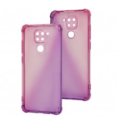 Чехол для Xiaomi Redmi Note 9 Wave Shine pink/purple