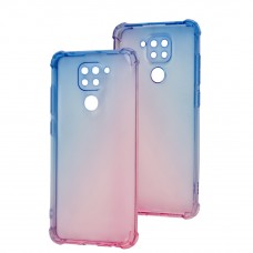 Чохол для Xiaomi Redmi Note 9 Wave Shine blue / pink