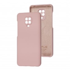Чехол для Xiaomi Redmi Note 9s / 9 Pro Wave Full camera pink sand