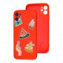 Чехол для iPhone 11 Wave Fancy color style watermelon / red