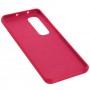 Чохол Silicone для Xiaomi Mi Note 10 Lite Premium red raspberry