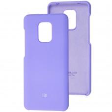 Чехол Silicone для Xiaomi Redmi Note 9s / 9 Pro Premium elegant purple