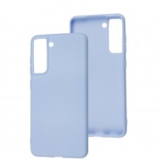 Чохол для Samsung Galaxy S21 FE (G990) Candy блакитний / lilac blue