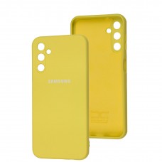 Чохол для Samsung Galaxy A14 Full camera лимонний