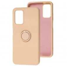 Чохол для Xiaomi  Poco M3 / Redmi 9T WAVE Color Ring рожевий / pink sand