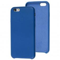 Чехол для iPhone 6 эко-кожа синий
