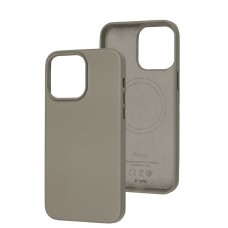 Чехол для iPhone 14 Pro Max Leather with MagSafe primary titanium