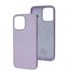 Чохол для iPhone 15 Pro Max Leather with MagSafe elegant purple