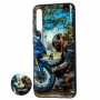 Чохол Samsung Galaxy A50 / A50s / A30s print + popsocket "мото"