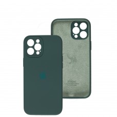 Чехол для iPhone 12 Pro Max Square Full camera pine green