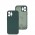 Чехол для iPhone 12 Pro Max Square Full camera pine green