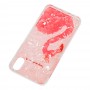 Чехол для iPhone X / Xs Blood of Jelly "фламинго"
