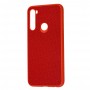 Чехол для Xiaomi Redmi Note 8 Carbon New красный