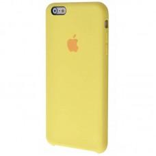 Чехол для iPhone 6 Plus силиконовый желтый