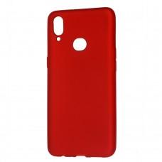 Чехол для Samsung Galaxy A10s (A107) Rock матовый красный