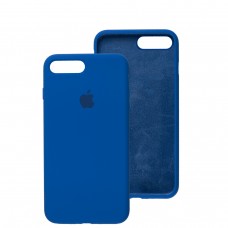 Чохол для iPhone 7 Plus / 8 Plus Silicone Full синій / capri blue