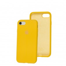Чохол для iPhone 7 / 8 Silicone Full жовтий / sunflower