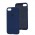 Чехол для iPhone 7 / 8 Silicone Full синий / deep navy