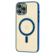 Чохол для iPhone 12 Pro Max MagSafe J-case синій