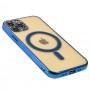 Чохол для iPhone 12 Pro MagSafe J-case синій