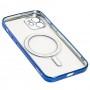 Чохол для iPhone 12 MagSafe J-case синій