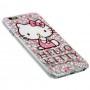 Чохол стрази для iPhone 6 Hello Kitty