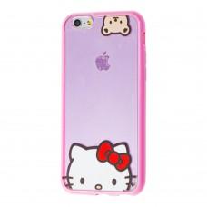 Чехол для iPhone 6 Hello Kitty розовый