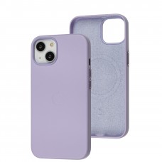 Чохол для iPhone 13 Leather with MagSafe elegant purple