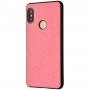 Чехол для Xiaomi Redmi Note 5 / Note 5 Pro Hard Textile розовый