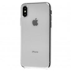 Чехол Silicone для iPhone X / Xs Premium case прозрачный