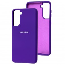Чехол для Samsung Galaxy S21 (G991) Silicone Full purple