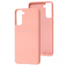 Чехол для Samsung Galaxy S21+ (G996) Silicone Full pink