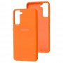 Чохол для Samsung Galaxy S21+ (G996) Silicone Full orange