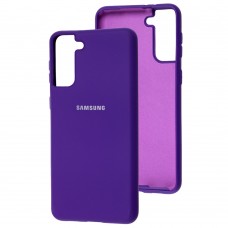 Чехол для Samsung Galaxy S21+ (G996) Silicone Full purple