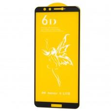 Захисне скло 6D Premium для Huawei Honor 9 Lite чорне (OEM)