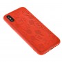 Чохол для iPhone Xs Max Mickey Mouse leather червоний