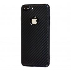Чохол Carbon new для iPhone 7 Plus / 8 Plus чорний