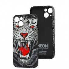 Чехол для iPhone 13 WAVE neon x luxo Wild tiger