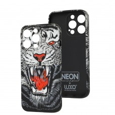 Чехол для iPhone 13 Pro WAVE neon x luxo Wild tiger