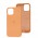 Чехол для iPhone 12 / 12 Pro Full Silicone case cantaloupe