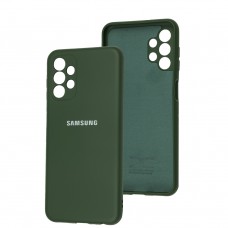 Чохол для Samsung Galaxy A13 (A135) / A32 5G Full camera зелений / dark green
