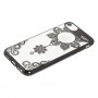 Чохол Beckberg для iPhone 7/8 Monsoon соняшник чорний дизайн номер один