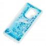 Чохол для Samsung Galaxy S9+ (G965) Блиск вода "дельфін синій"