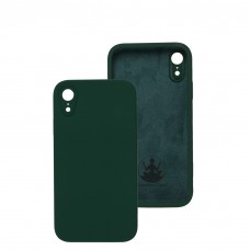 Чехол для iPhone Xr Lakshmi Square Full camera зеленый / dark green