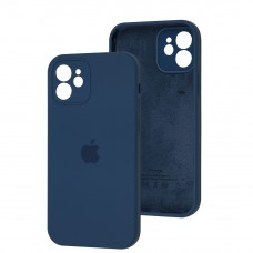 Чехол для iPhone 12 Square Full camera blue